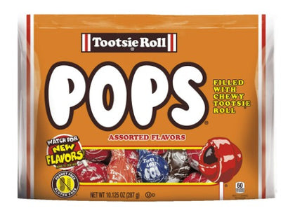 Tootsie Pops Assorted Flavors, 10.12 oz