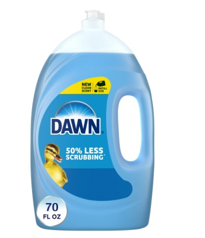 Dawn Ultra Dish Soap Dishwashing Liquid, Original Scent, 70 fl oz