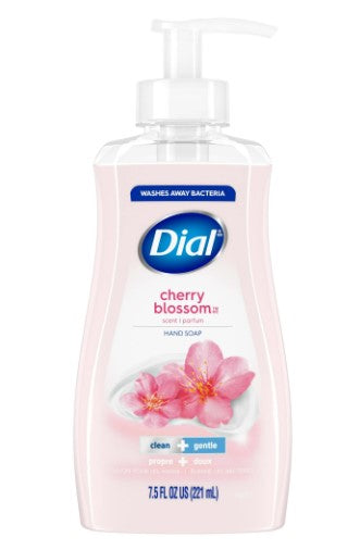 Dial Liquid Hand Soap, Cherry Blossom, 7.5 fl oz