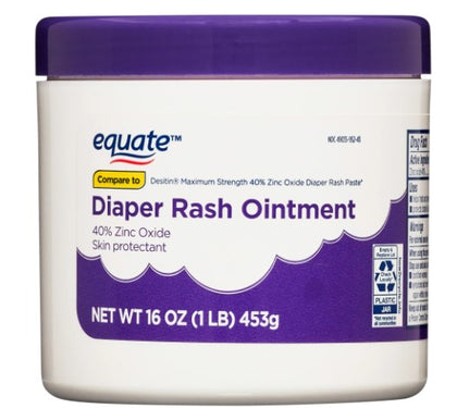 Equate Diaper Rash Relief Maximum Strength 16 oz