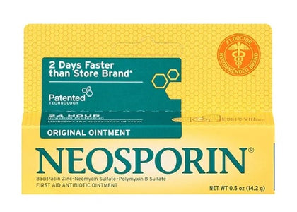 Neosporin Original First Aid Antibiotic Bacitracin Ointment,.5 oz
