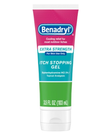 Benadryl Extra Strength Anti-Itch Topical Analgesic Gel, 3.5 fl. oz