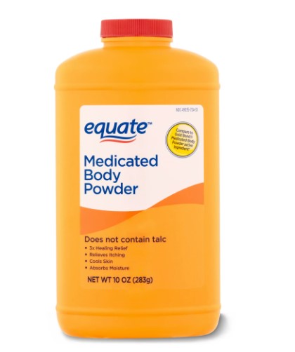 Equate, Medicated Body Powder, 10 oz