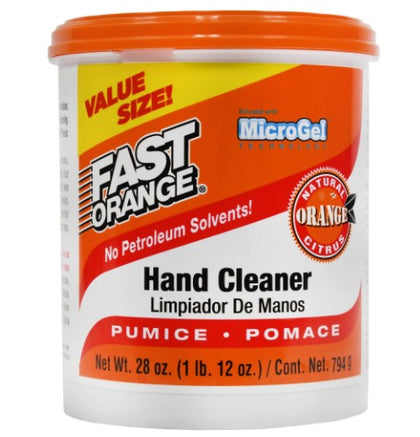 Permatex Fast Orange Scented Pumice Hand Cleaner, 28 oz - 28192