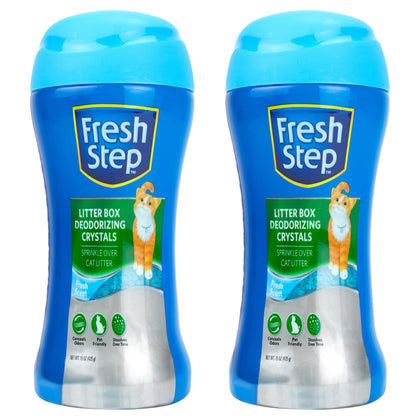 Wholesale price for (2 pack) Fresh Step, Fresh Scent Cat Litter Box Scent Crystals, 15 oz | Cat Litter Box Deodorizer ZJ Sons Fresh Step 