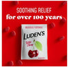 Luden's Sore Throat Drops, For Minor Sore Throat Relief, Wild Cherry, 90 Count