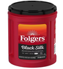 Folgers Black Silk Ground Coffee, Smooth Dark Roast Coffee, 33.7 Ounce Canister