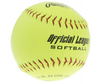 Rawlings NCAA Recreational Fastpitch Softballs, 11 inch, 4 Count