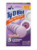 Ty-D-Bol Toilet Cleaner, Lavender Toilet Bowl Cleaner Tablets, Bleach Free, 1.4 oz, 5 Pack