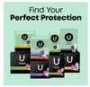 U by Kotex Clean & Secure Panty Liners, Light Absorbency, Extra Coverage, 80 Count