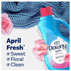 Downy Liquid Fabric Softener, April Fresh Scent, 77 fl oz, 105 Loads