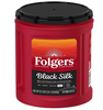 Folgers Black Silk Ground Coffee, Smooth Dark Roast Coffee, 33.7 Ounce