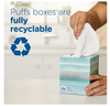 Puffs Ultra Soft Facial Tissues, 6 Family Size Boxes, White, 124 Facial Tissues