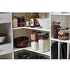Rubbermaid Brilliance Tritan Airtight Pantry Food Storage 8-Pc Set, 2.8 Qt, Dishwasher Safe