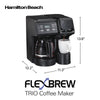 Wholesale price for Hamilton Beach FlexBrew Trio Coffee Maker, Single Serve or 12 Cups, Black, 49904 ZJ Sons Hamilton Beach 