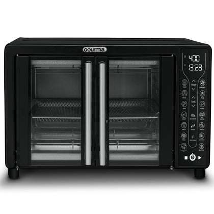 Wholesale price for Gourmia Digital French Door Air Fryer Toaster Oven, Black ZJ Sons Gourmia 