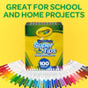 Wholesale price for Crayola Washable Super Tips Marker Set, School Supplies, 100 Ct, Easter Gifts, Child Ages 3+ ZJ Sons Crayola 