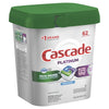 Cascade Platinum ActionPacs Dishwasher Detergent, Fresh Scent, 62 Count