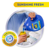 all Liquid Laundry Detergent, 4 in 1 with Stainlifters, Fresh Clean Sunshine Fresh, 150 Ounces, 100 Wash Loads