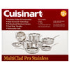 Cuisinart MultiClad Pro 12 Piece Stainless Steel Cookware Set