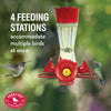 Perky-Pet 8 oz Pinch Waist Glass Hummingbird Feeder