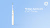 Philips Sonicare 1100 Power Toothbrush, Rechargeable Electric Toothbrush, White Grey HX3641/02