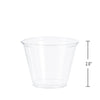 Solo Disposable Plastic Cups, Clear, 9oz, 50 count