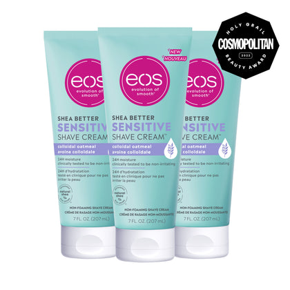 Wholesale price for eos Shea Better Women's Shave Cream, Sensitive Skin, Unscented, 7 oz, 3-Pack ZJ Sons eos 