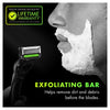 Gillette Labs with Exfoliating Bar Men's Razor, Includes 2 Razor Blade Refills and Premium Magnetic Stand