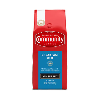 Wholesale price for Community Coffee Breakfast Blend Medium Roast Ground Coffee, 32 Oz, Bag ZJ Sons Community Coffee 