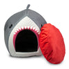 Vibrant Life Shark Pet Bed, Gray