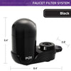 PUR Faucet Mount Water Filtration System, FM2000B, Black