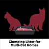 Arm & Hammer Clump & Seal Platinum Multi-Cat Complete Odor Sealing Clumping Cat Litter, 14 Days of Odor Control 27.5lb