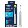 Equate Infinity Pro Rechargeable Toothbrush, Bacteria Defense Bristles, 1 Handle, 2 Brush Heads