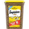 Bundle: Temptations Tasty Chicken Flavor 3.15 lb Dry Cat Food & 16oz Classic Crunchy and Soft Cat Treats
