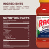 Ragu Simply Traditional Pasta Sauce, Made with Olive Oil and Simply Delicious Ingredients that are Non-GMO Verified with No Added Sugars for a High Quality Italian Sauce, 24 OZ