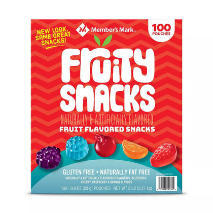 Wholesale price for Member's Mark Fruity Snacks (80 oz., 100 ct.) ZJ Sons Member's Mark 