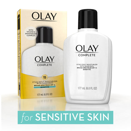 Wholesale price for Olay Complete Daily Moisturizer for Sensitive Skin, SPF 15, 6 fl oz ZJ Sons Olay 