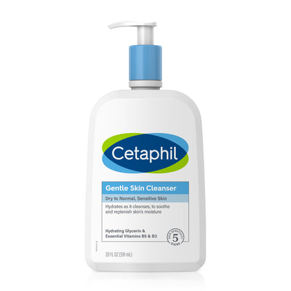 Wholesale price for Face Wash by CETAPHIL, Hydrating Cream Gentle Skin Cleanser for Sensitive Skin, 20 oz ZJ Sons Cetaphil 
