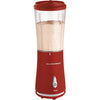 Wholesale price for Hamilton Beach Red Single Compact Mini Serve Smoothie Blender w/Travel Cup & Lid ZJ Sons Hamilton Beach 