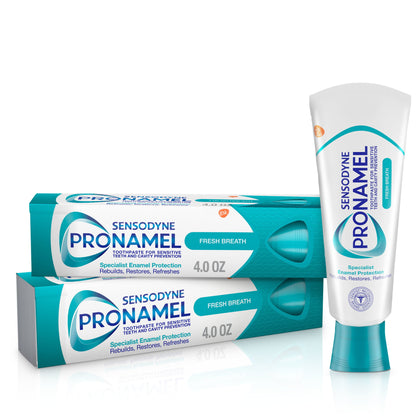 Wholesale price for Sensodyne Pronamel Fresh Breath Sensitive Toothpaste, Fresh Wave 4 Oz, 2 Pack ZJ Sons Sensodyne 