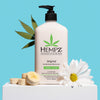 Hempz Original Herbal Moisturizer for Dry Skin, 17 fl oz