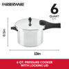Wholesale price for Farberware 6-Quart Aluminum Stovetop Pressure Cooker, 15 PSI ZJ Sons Farberware 