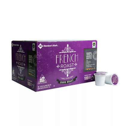 Wholesale price for Member's Mark French Roast Coffee, Single-Serve Cups (100 ct.) ZJ Sons Member's Mark 