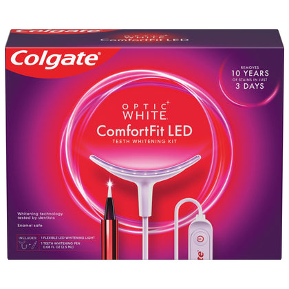 Wholesale price for Colgate Optic White ComfortFit LED Teeth Whitening Kit with LED Light and Whitening Pen ZJ Sons Colgate 