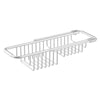 iDesign Aluminum Silver Metro Over the Sink Caddy Basket, Silver