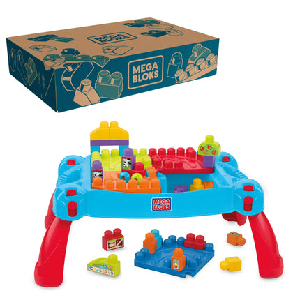 Wholesale price for MEGA BLOKS Build n' Learn Table Blocks for Toddlers 1-3, Blue ZJ Sons ZJ Sons 