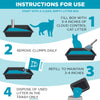 Arm Hammer Cloud Control Multi-Cat Clumping Cat Litter with Hypoallergenic Light Scent, 28lb