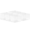 The Home Edit Small Insert Bins 6- Piece Clear Cabinet Organizer