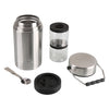 Ozark Trail 47oz Vacuum-sealed Stainless Steel Food Jar With 2 Pla